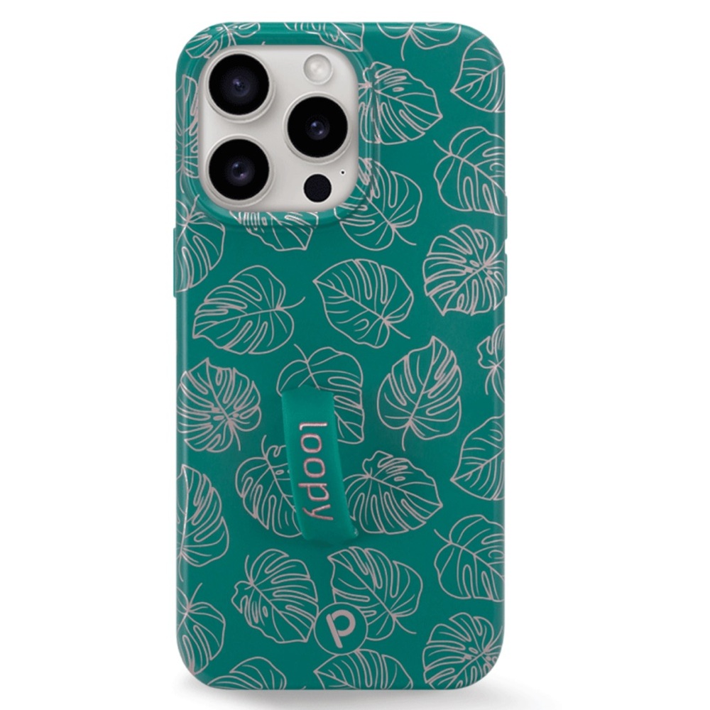Loopy Metallic Monstera